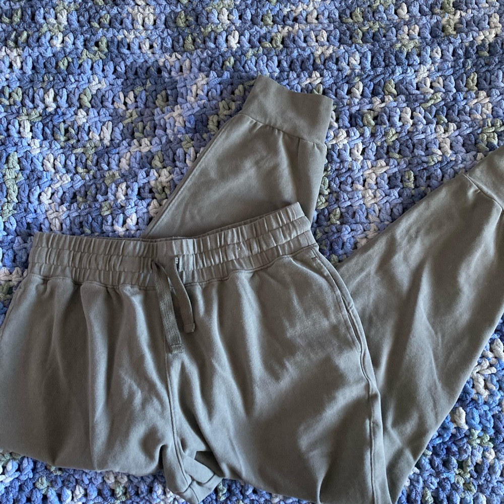 Pact Organic Dream Knit Cotton Joggers olive Green XL pants bundle, work blouses